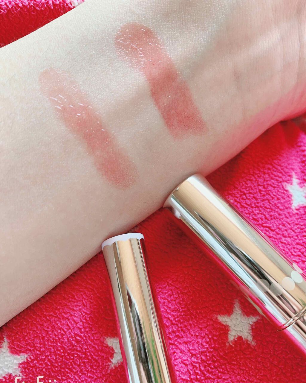 シアーリップカラー（旧） 01 ピュアレッド/OPERA/リップグロスを使ったクチコミ（2枚目）