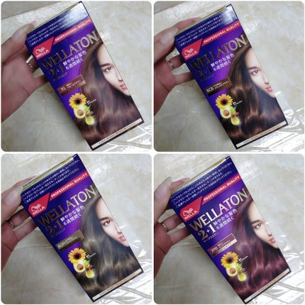 ウエラトーン ツープラスワン クリームタイプ 8GM/ウエラ/ヘアカラーを使ったクチコミ(2枚目)