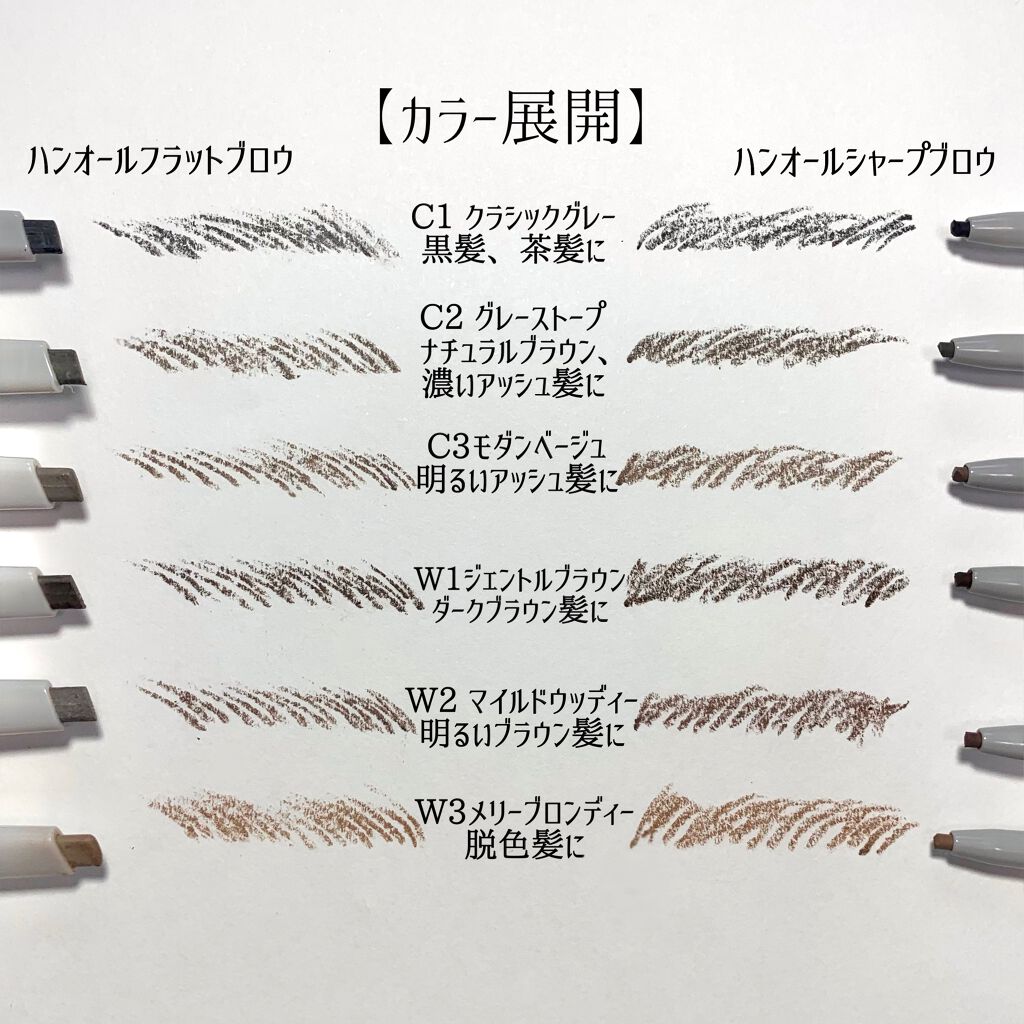 HAN ALL SHARP BROW/rom&nd/アイブロウペンシルを使ったクチコミ(2枚目)