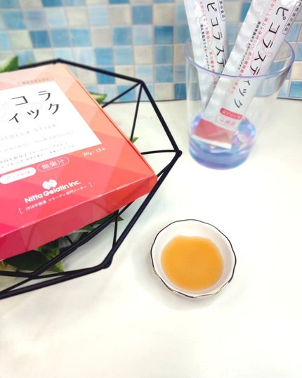 ハピコラスティック/新田ゼラチンダイレクト/美容ドリンクを使ったクチコミ(3枚目)