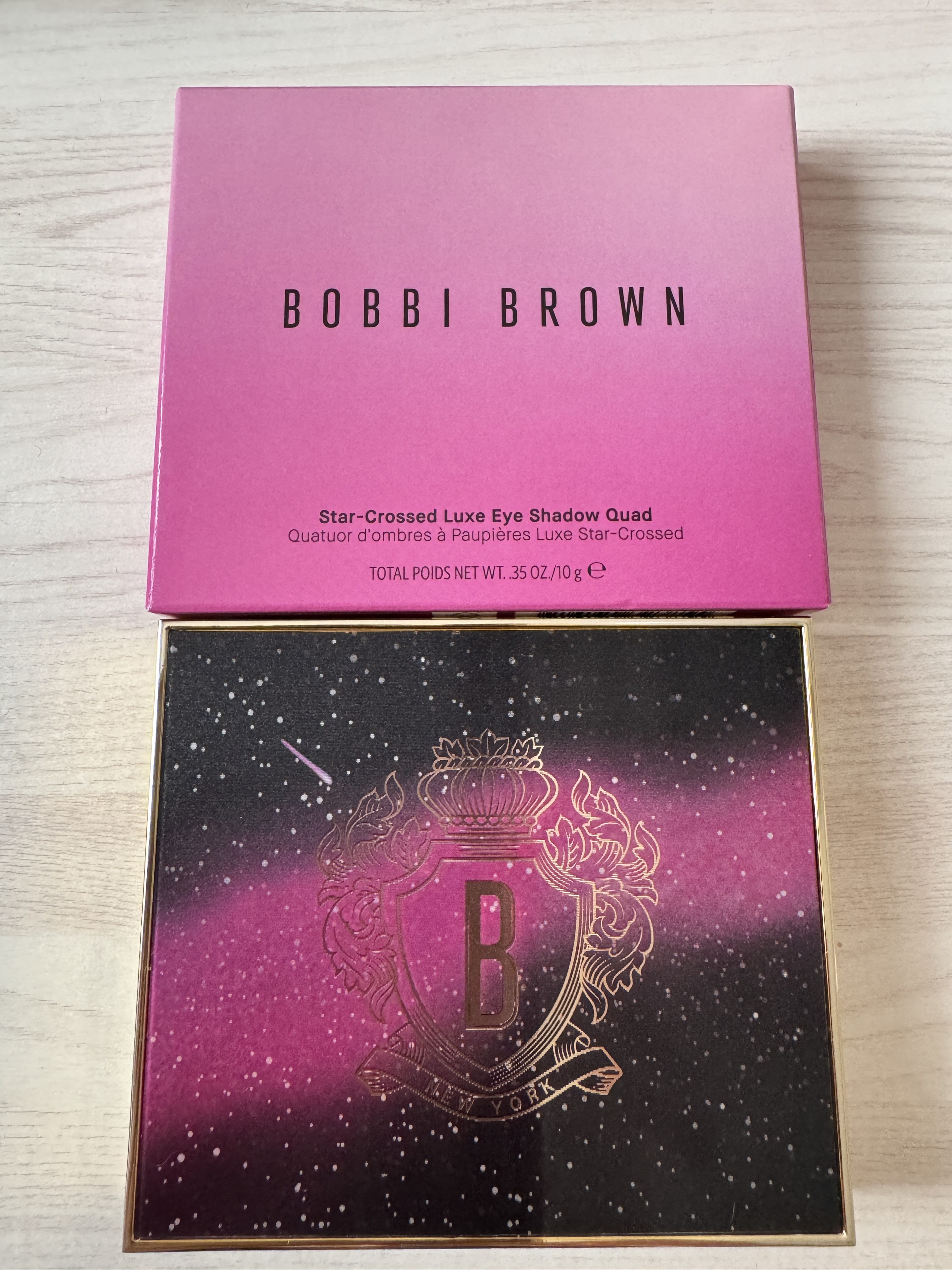 リュクス アイシャドウ クォード グロウ ウィズ ラブ コレクション/BOBBI BROWN/アイシャドウパレットを使ったクチコミ（2枚目）