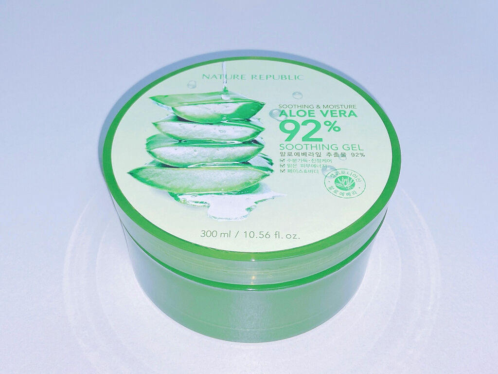 マイルド＆モイスチャーアロエジェル/ネイチャーリパブリック/ボディローションを使ったクチコミ（3枚目）