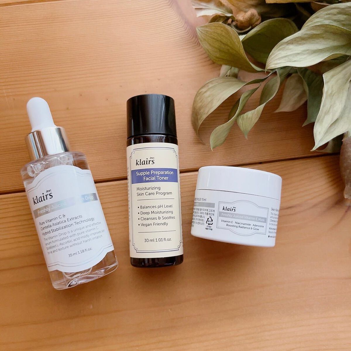 ビタミンチャージパッケージ/Klairs/スキンケアキットを使ったクチコミ（3枚目）