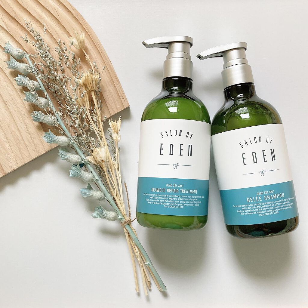 サロンオブエデン ジュレ シャンプー Ｍ／トリートメント Ｍ		/SALON OF EDEN/市販シャンプーを使ったクチコミ（1枚目）