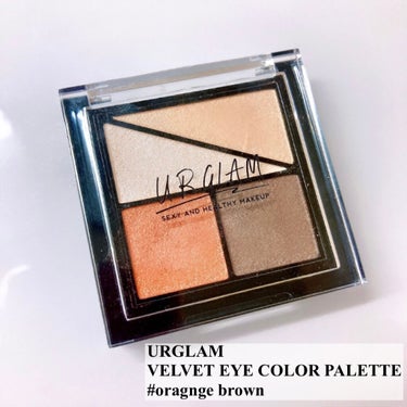 UR GLAM　VELVET EYE COLOR PALETTE/U R GLAM/アイシャドウパレットを使ったクチコミ（2枚目）