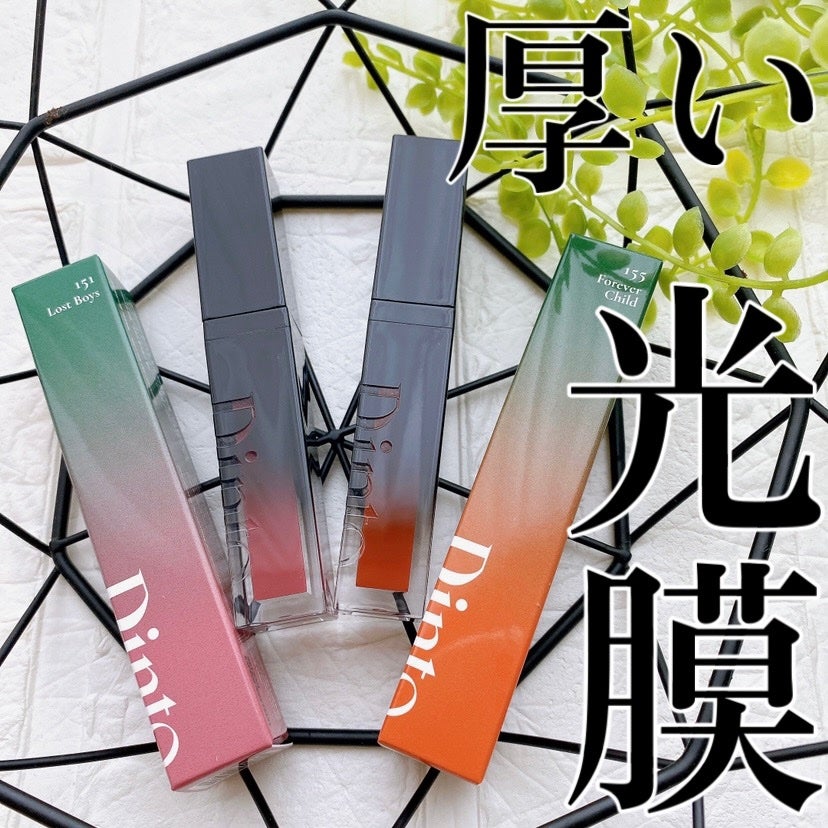 ディープキスド プランピング リップエナメル/Dinto/リップグロスを使ったクチコミ(1枚目)