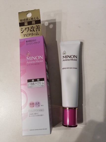 ミノン アミノモイスト エイジングケア アイクリーム/ミノン/アイケア・アイクリームを使ったクチコミ(1枚目)