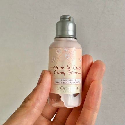 チェリーブロッサム シマーリングボディミルク/L'OCCITANE/ボディミルクを使ったクチコミ(1枚目)