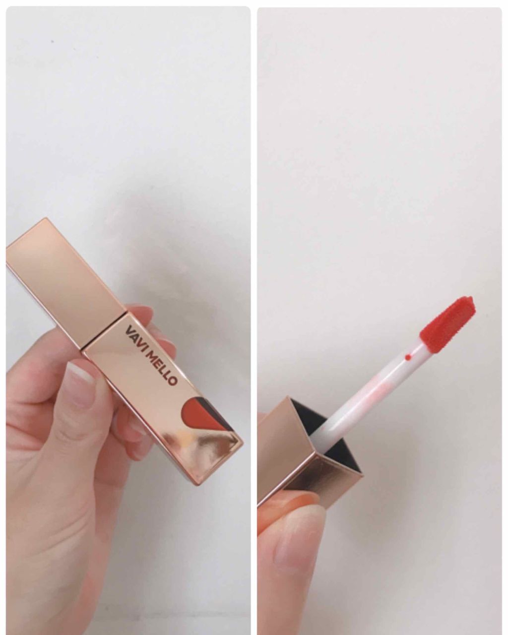 ハートウィンドウリップティントオイルタイプ/VAVI MELLO/リップグロスを使ったクチコミ(3枚目)