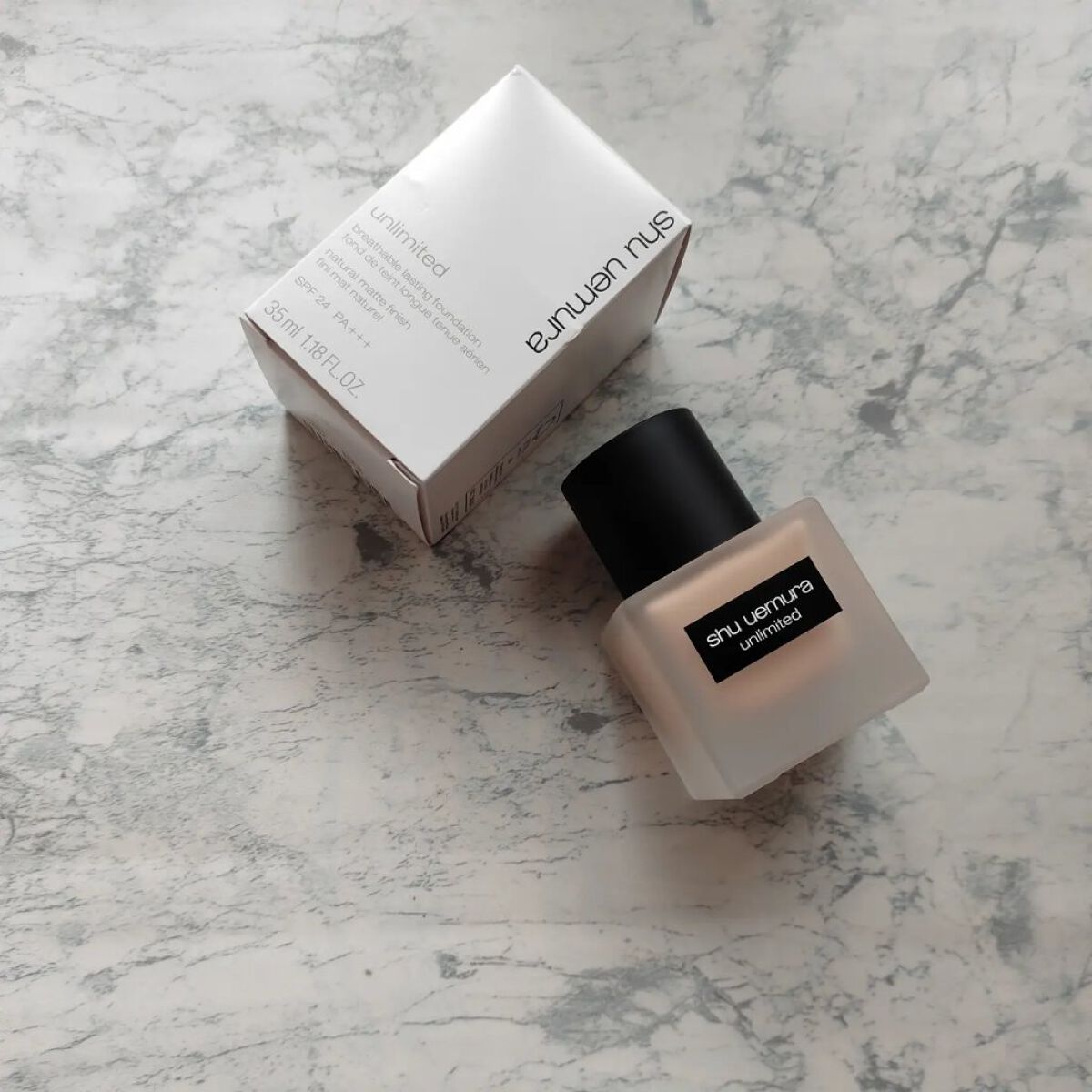 （旧）アンリミテッド ラスティング フルイド/shu uemura/リキッドファンデーションを使ったクチコミ（3枚目）