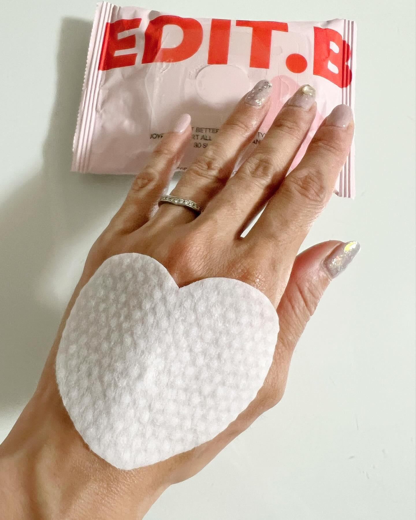 ジョイフルハートオールインワンクレンジングパッド/EDIT.B/クレンジングシートを使ったクチコミ（2枚目）