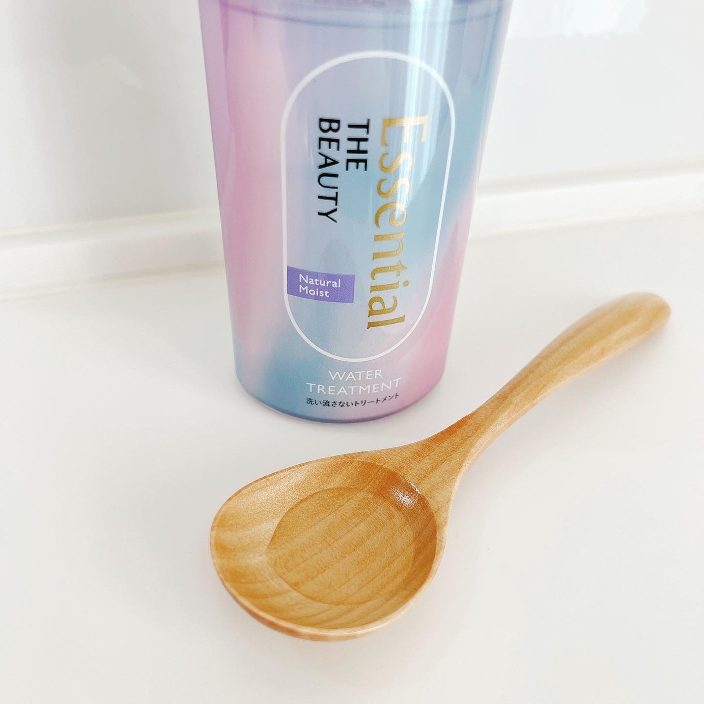 エッセンシャル プレミアム ウォータートリートメント ナチュラルモイスト/エッセンシャル/アウトバストリートメントを使ったクチコミ(2枚目)