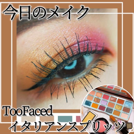 イタリアン スプリッツ アイシャドウ パレット/Too Faced/アイシャドウパレットを使ったクチコミ(1枚目)