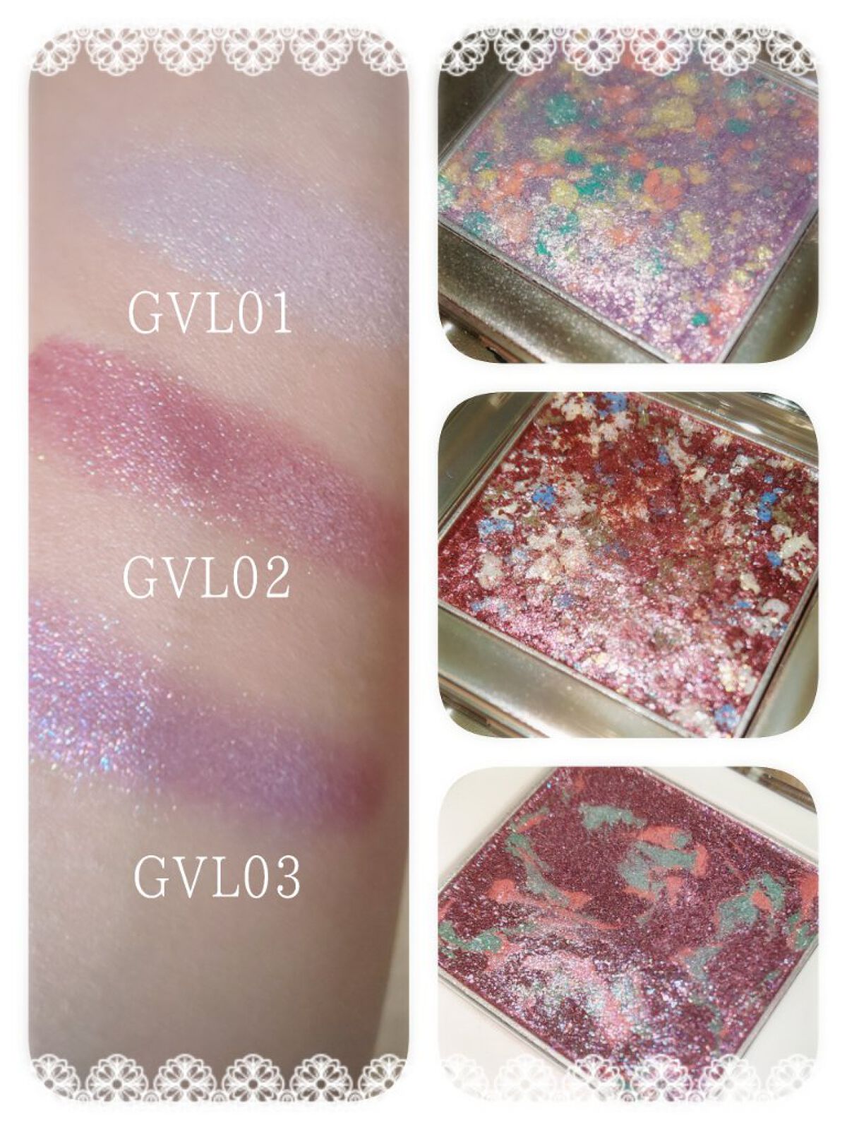 グリッタープリズム シャドウ/MISSHA/グリッターを使ったクチコミ（2枚目）