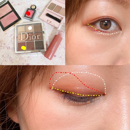 ディオール バックステージ アイ パレット/Dior/アイシャドウパレットを使ったクチコミ(2枚目)