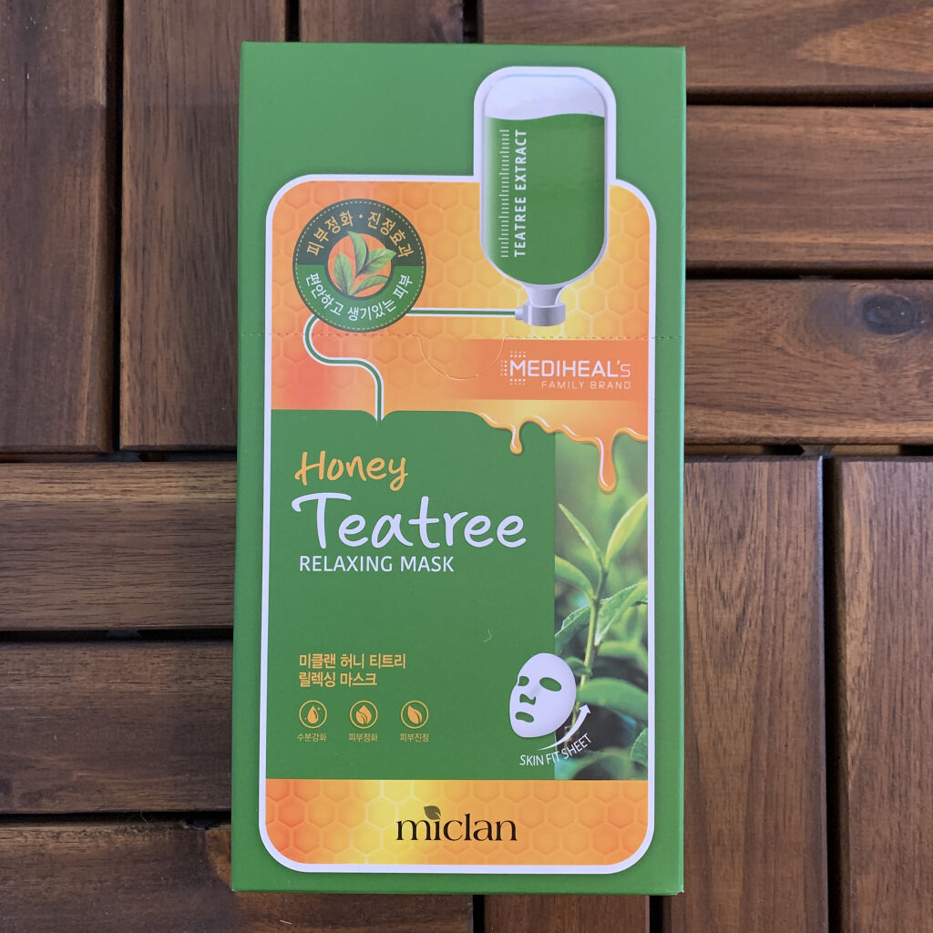ハニーティーツリー リラクシングマスク/MEDIHEAL/シートマスク・パックを使ったクチコミ（2枚目）
