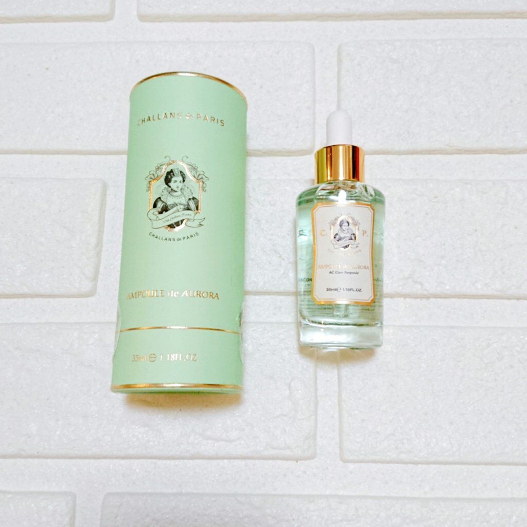 CHALLANS de PARIS アンプル ド オーロラのクチコミ「シャラン ド パリ
アンプル ド オーロラ
.
パッケージかわいすぎる韓国コスメ❤️てっきりフ.....」（1枚目）