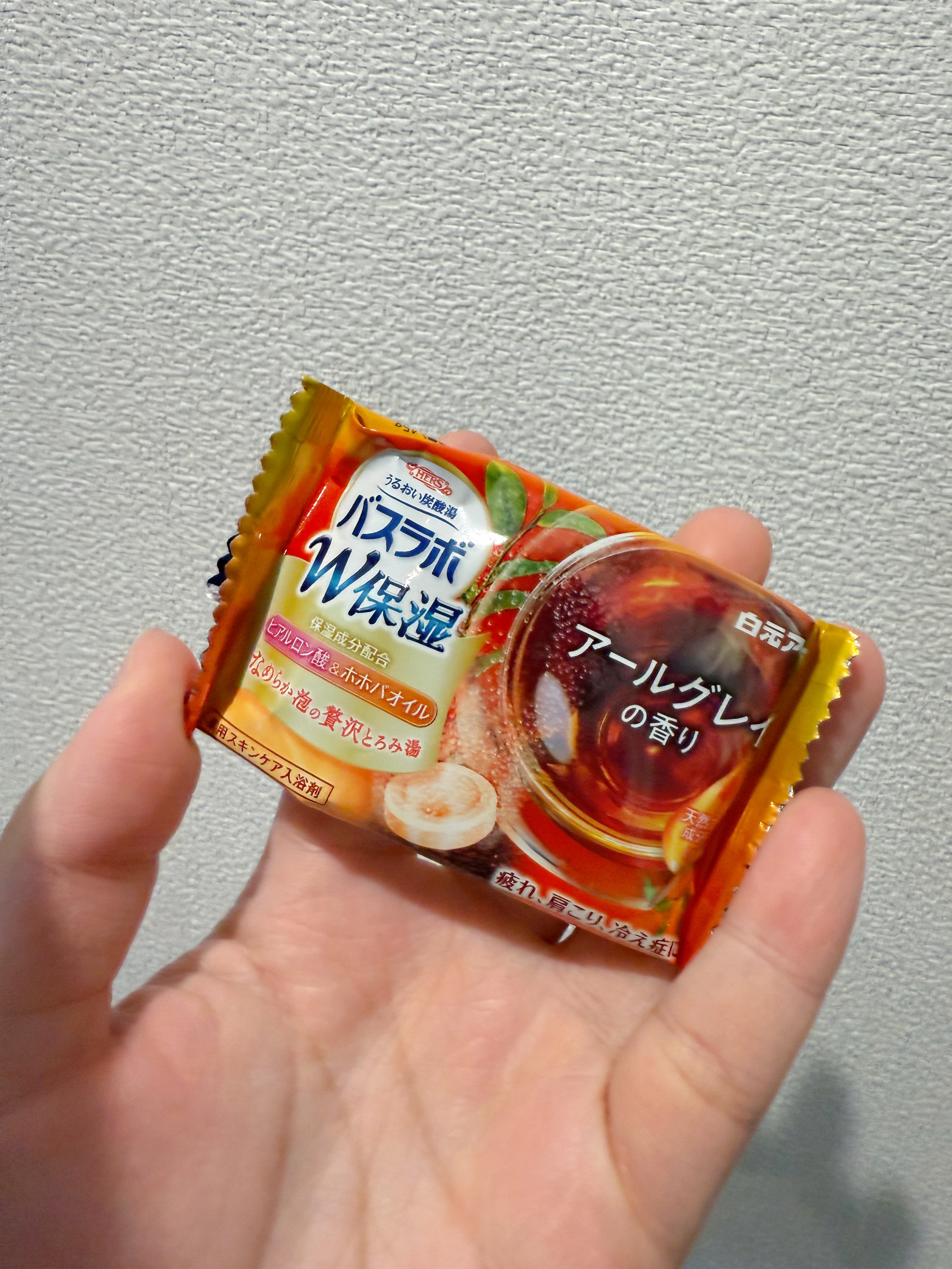 HERS バスラボ W保湿 ほっとなTEA TIME /白元アース/その他を使ったクチコミ（3枚目）