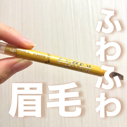 パウダー&ペンシル アイブロウEX/excel/アイブロウペンシルを使ったクチコミ(1枚目)