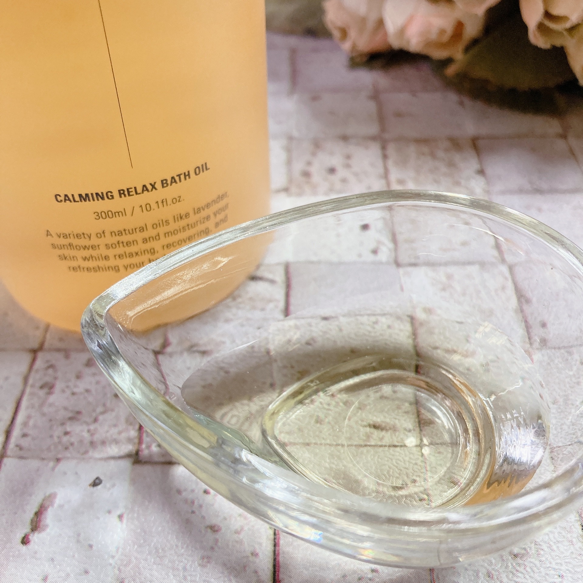 カーミングリラックスバスオイル/favs/保湿系入浴剤を使ったクチコミ（2枚目）
