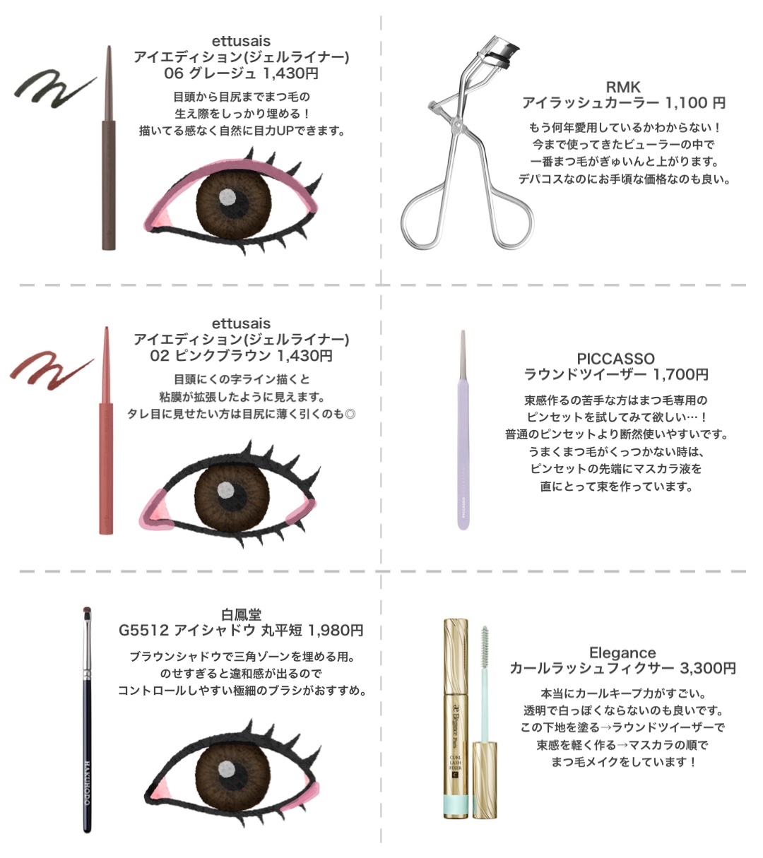 試してみた】白鳳堂 G5512 アイシャドウ 丸平短のリアルな口コミ