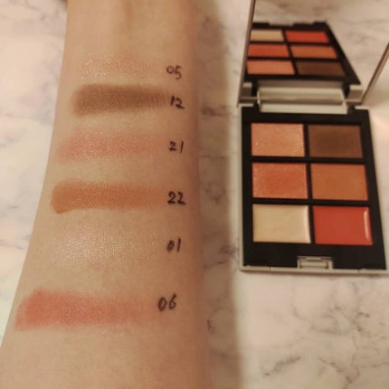 MY MIXED PALETTE 6色カスタムパレット/MN/マルチパレットを使ったクチコミ(6枚目)