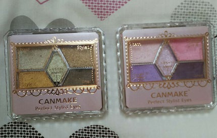 【旧品】パーフェクトスタイリストアイズ/キャンメイク/アイシャドウパレットを使ったクチコミ(1枚目)