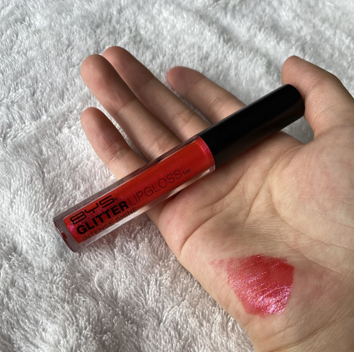 グリッターリップグロス/BYS/リップグロスを使ったクチコミ（3枚目）