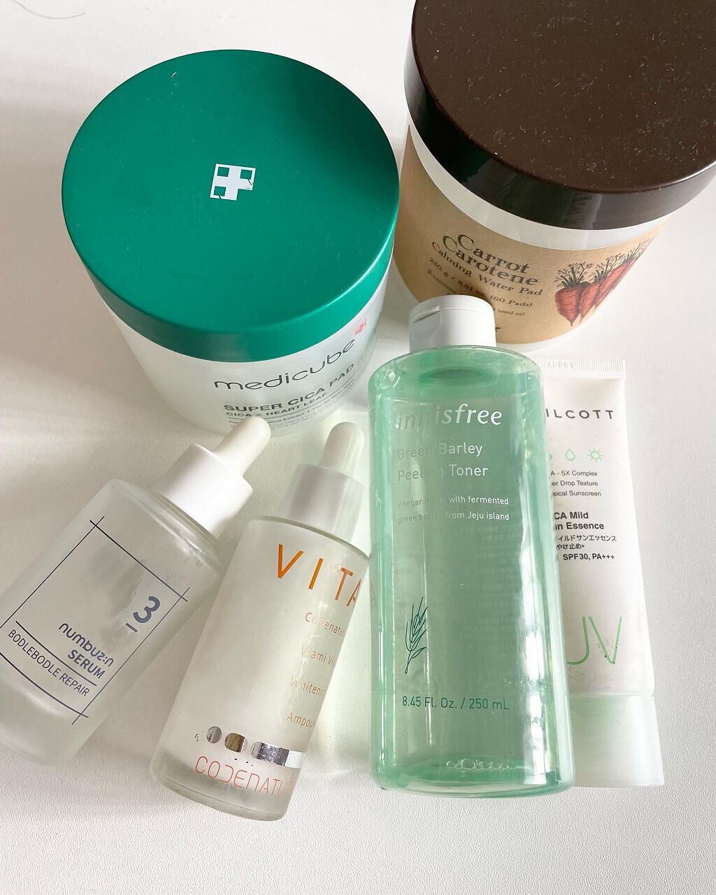 グリーンバーリー ピーリング トナー/innisfree/化粧水を使ったクチコミ（1枚目）