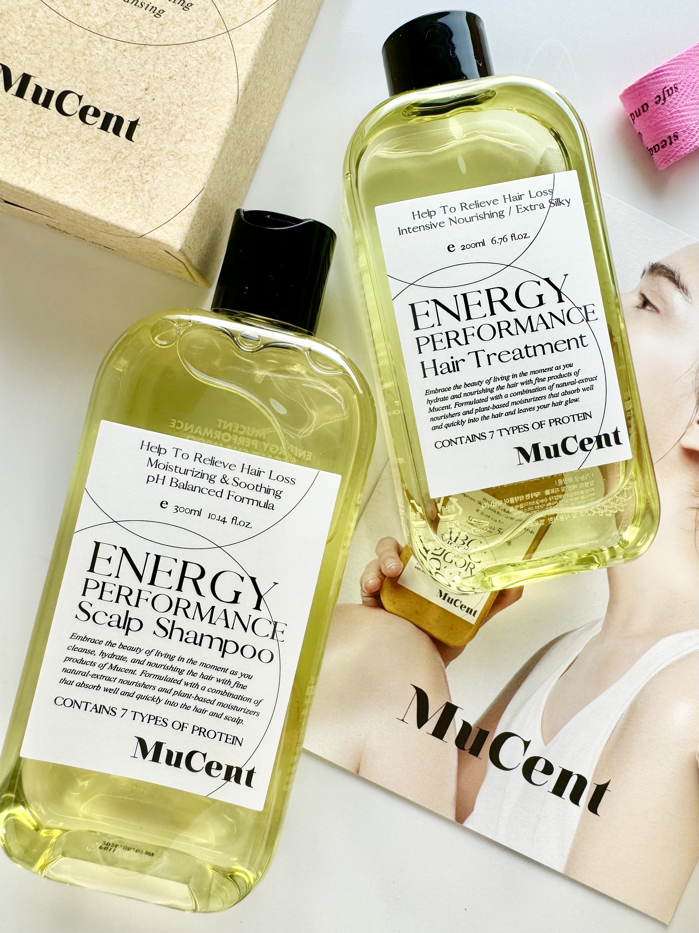 エナジーパフォーマンス スカルプシャンプー / ヘアトリートメント/MuCent/市販シャンプーを使ったクチコミ（2枚目）