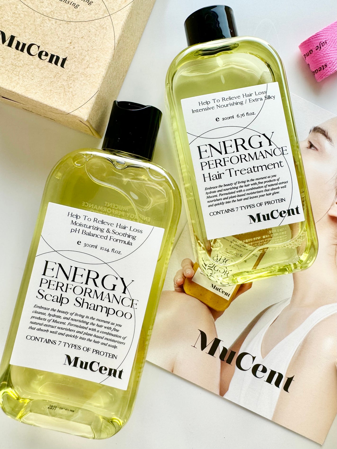 エナジーパフォーマンス スカルプシャンプー / ヘアトリートメント/MuCent/市販シャンプーを使ったクチコミ(2枚目)