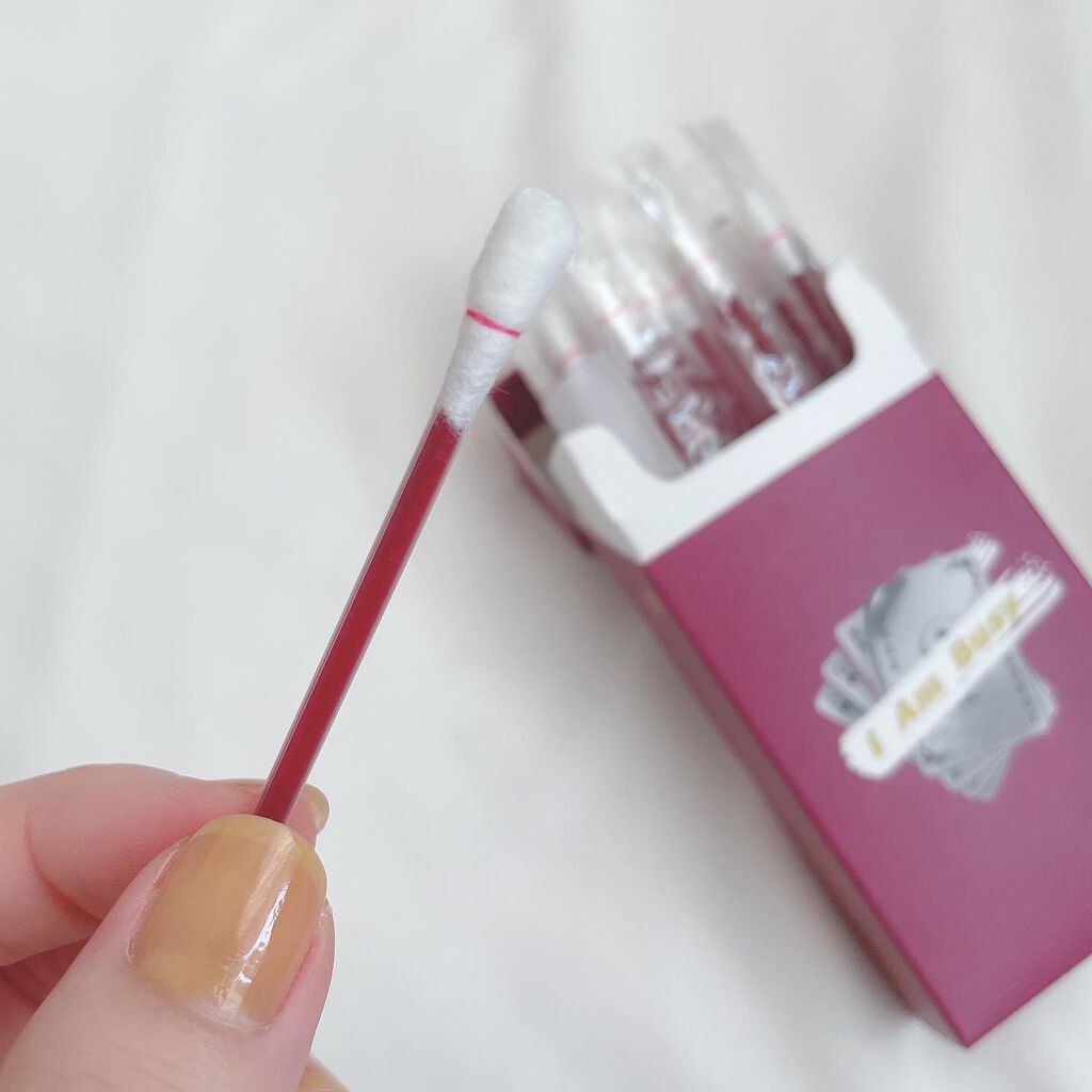 シガレット リキッドティント/FOMOMY/リップティントを使ったクチコミ（3枚目）