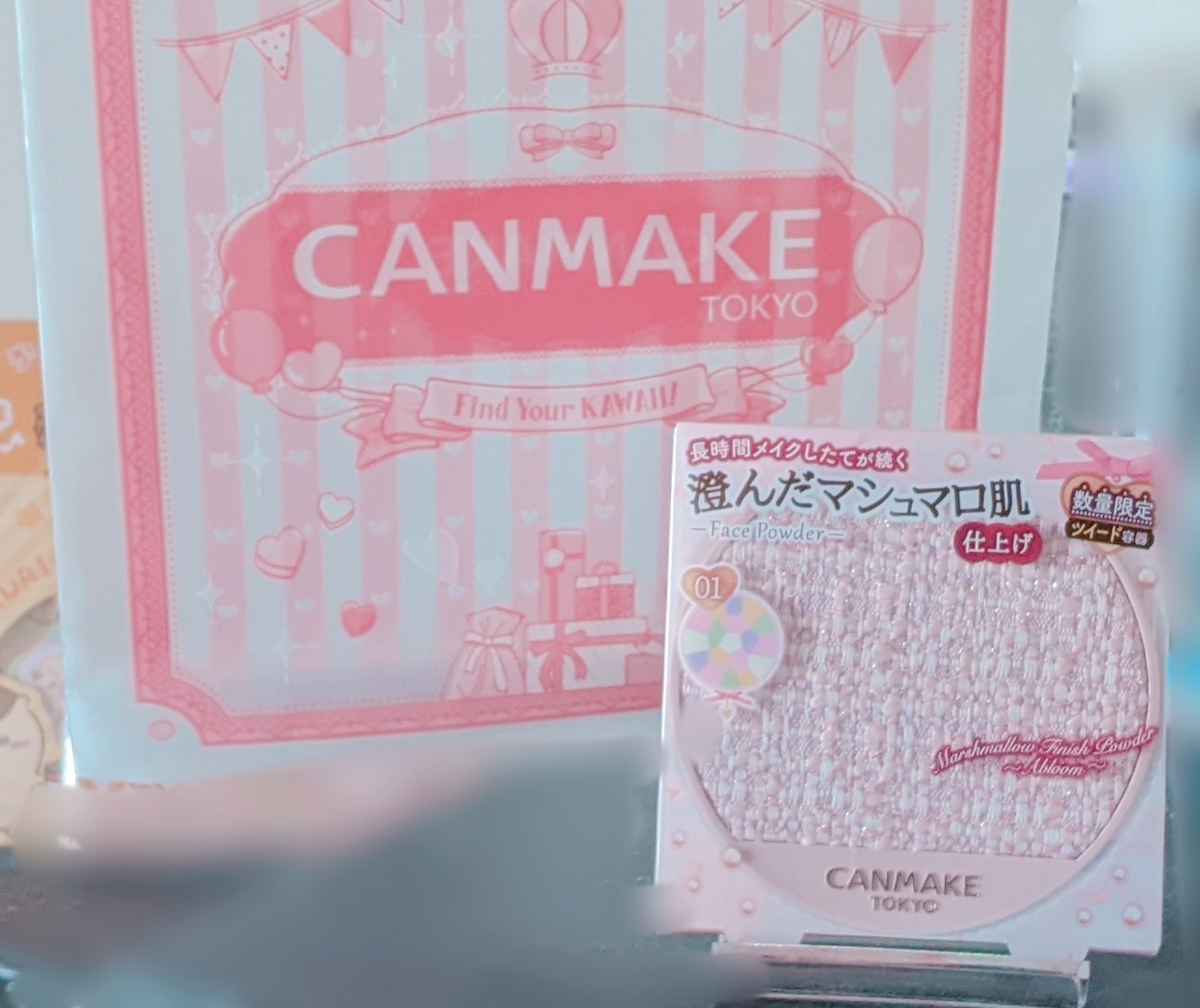 マシュマロフィニッシュパウダー　～Abloom～/キャンメイク/プレストパウダーを使ったクチコミ（1枚目）