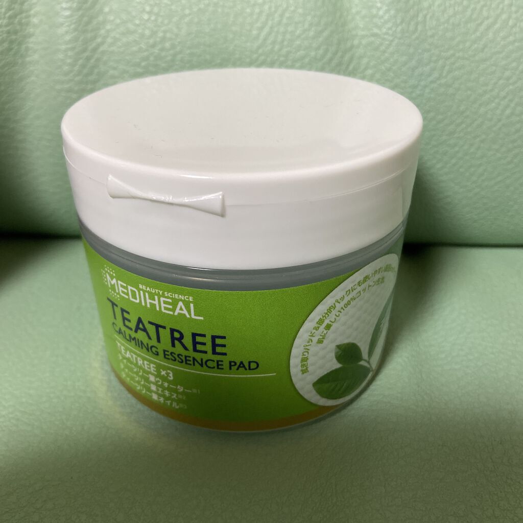 ティーツリーカーミングエッセンスパッド/MEDIHEAL/トナーパッドを使ったクチコミ（1枚目）