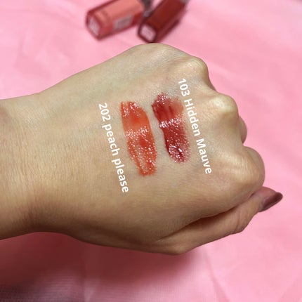 センシュアル フィッティング グロウ ティント/HERA/リップティントを使ったクチコミ(2枚目)