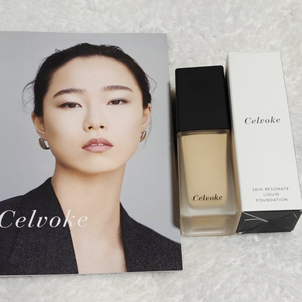 スキンレゾネート リキッドファンデーション/Celvoke/リキッドファンデーションを使ったクチコミ(1枚目)