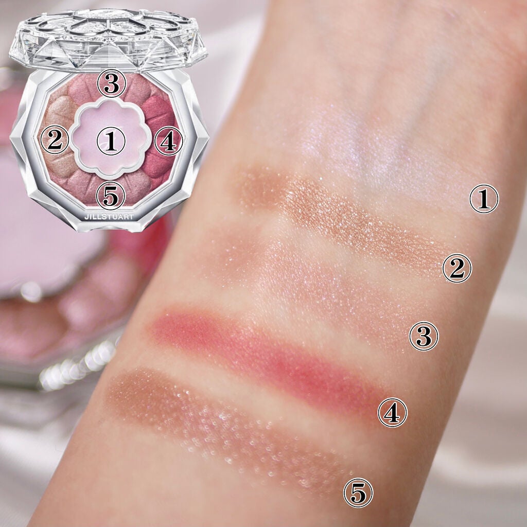 ジルスチュアート ブルームクチュール アイズ/JILL STUART/アイシャドウパレットを使ったクチコミ(2枚目)