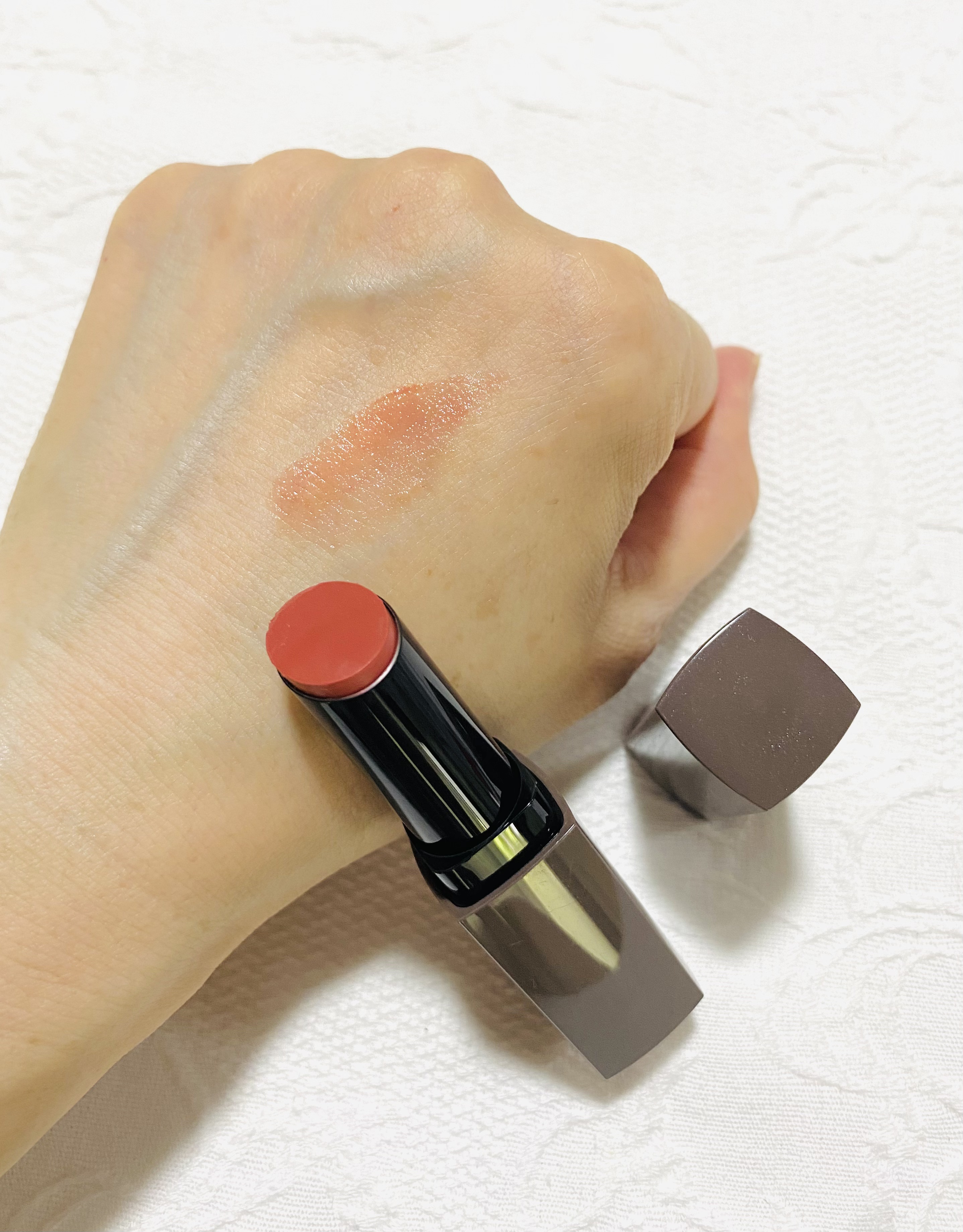 リップカラーシールド/CEZANNE/口紅を使ったクチコミ（3枚目）