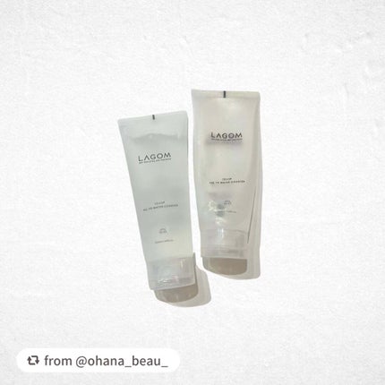 ラゴム ジェルトゥウォーター クレンザー(朝用洗顔)/LAGOM /その他洗顔料を使ったクチコミ(1枚目)
