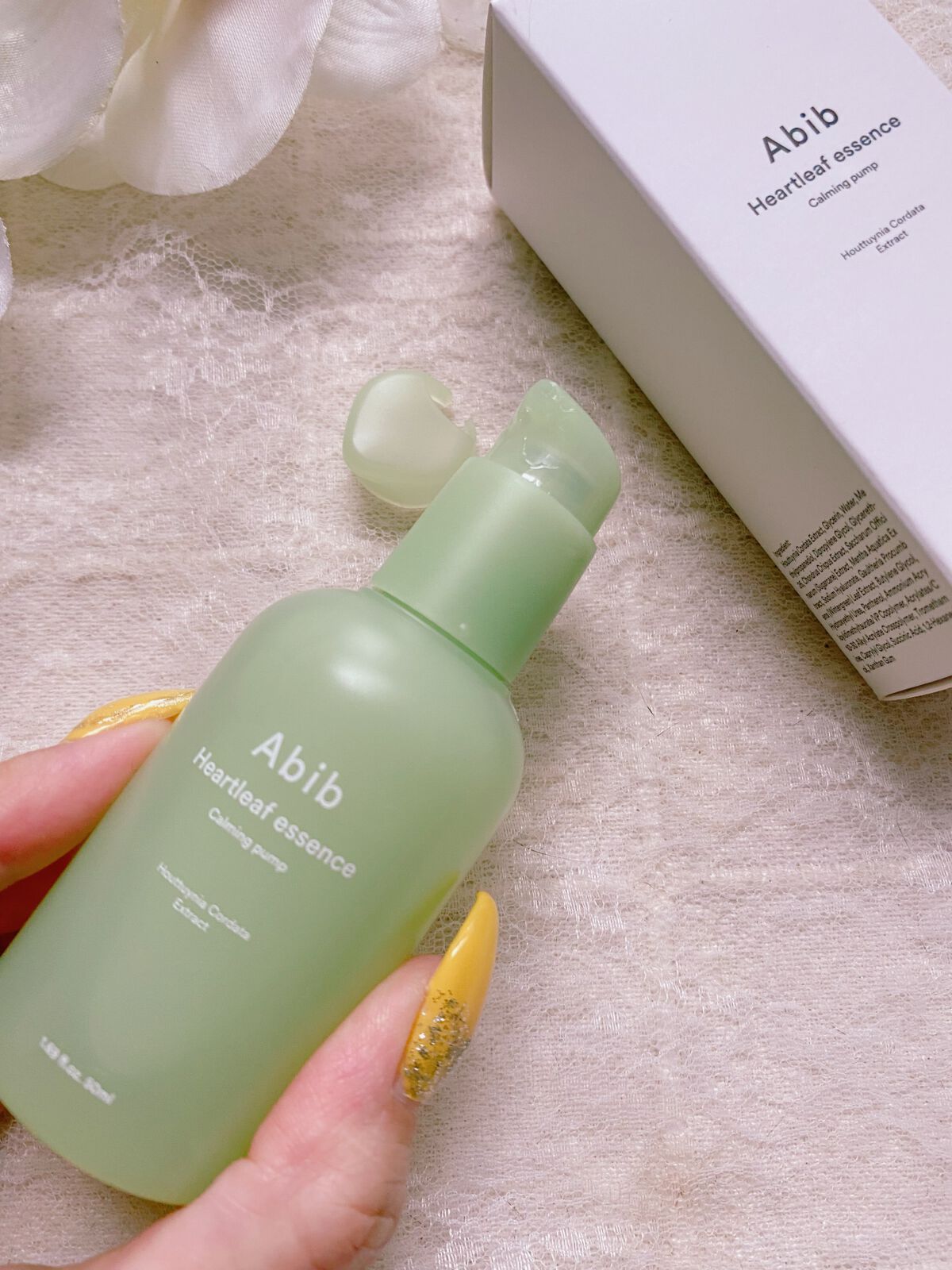 ドクダミ エッセンス カーミングポンプ/Abib /美容液を使ったクチコミ(2枚目)