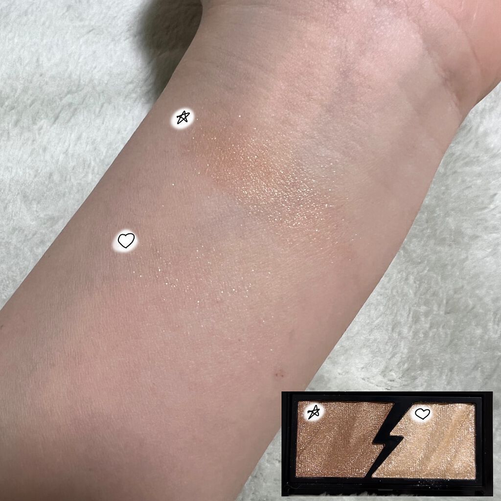 エレクトリックショックアイズ  BR-1 フラッシュベージュ/KATE/アイシャドウパレットを使ったクチコミ（3枚目）