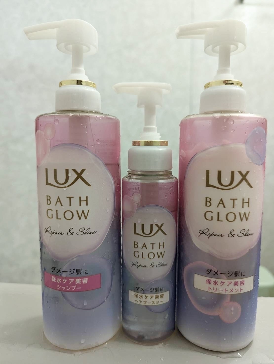 バスグロウ リペア&シャイン シャンプー / トリートメント/LUX/市販シャンプーを使ったクチコミ（2枚目）