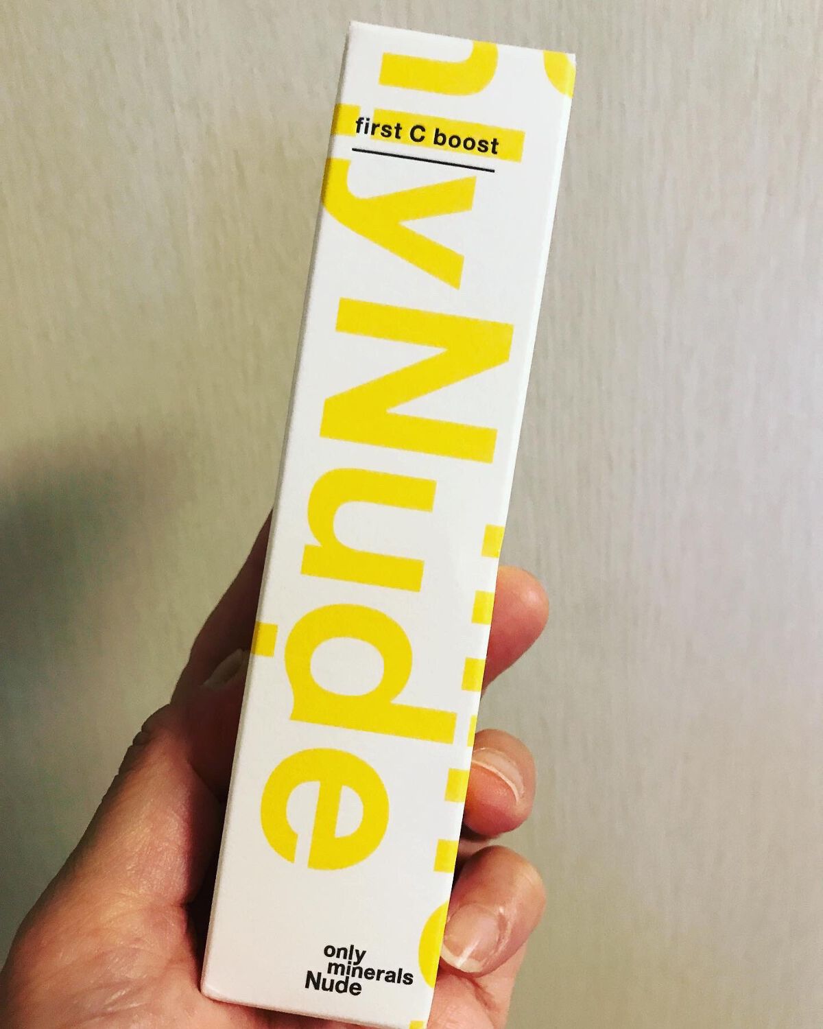 Nude ファーストCブースト/ONLY MINERALS/美容液を使ったクチコミ(6枚目)