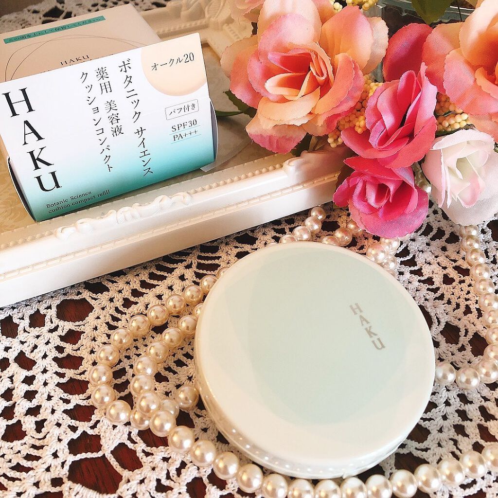 ボタニック サイエンス 薬用 美容液クッションコンパクト/HAKU/クッションファンデーションを使ったクチコミ(1枚目)