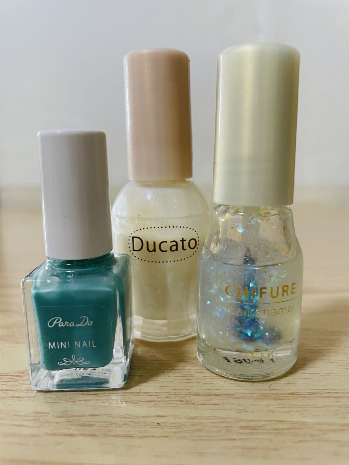 ミニネイル GN02 グリーンカルサイト/パラドゥ/マニキュアを使ったクチコミ（2枚目）