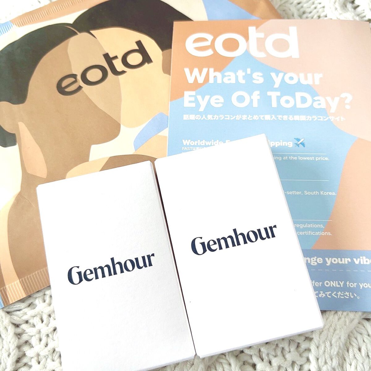 Number Series/Gemhour lens/カラーコンタクトレンズを使ったクチコミ（3枚目）