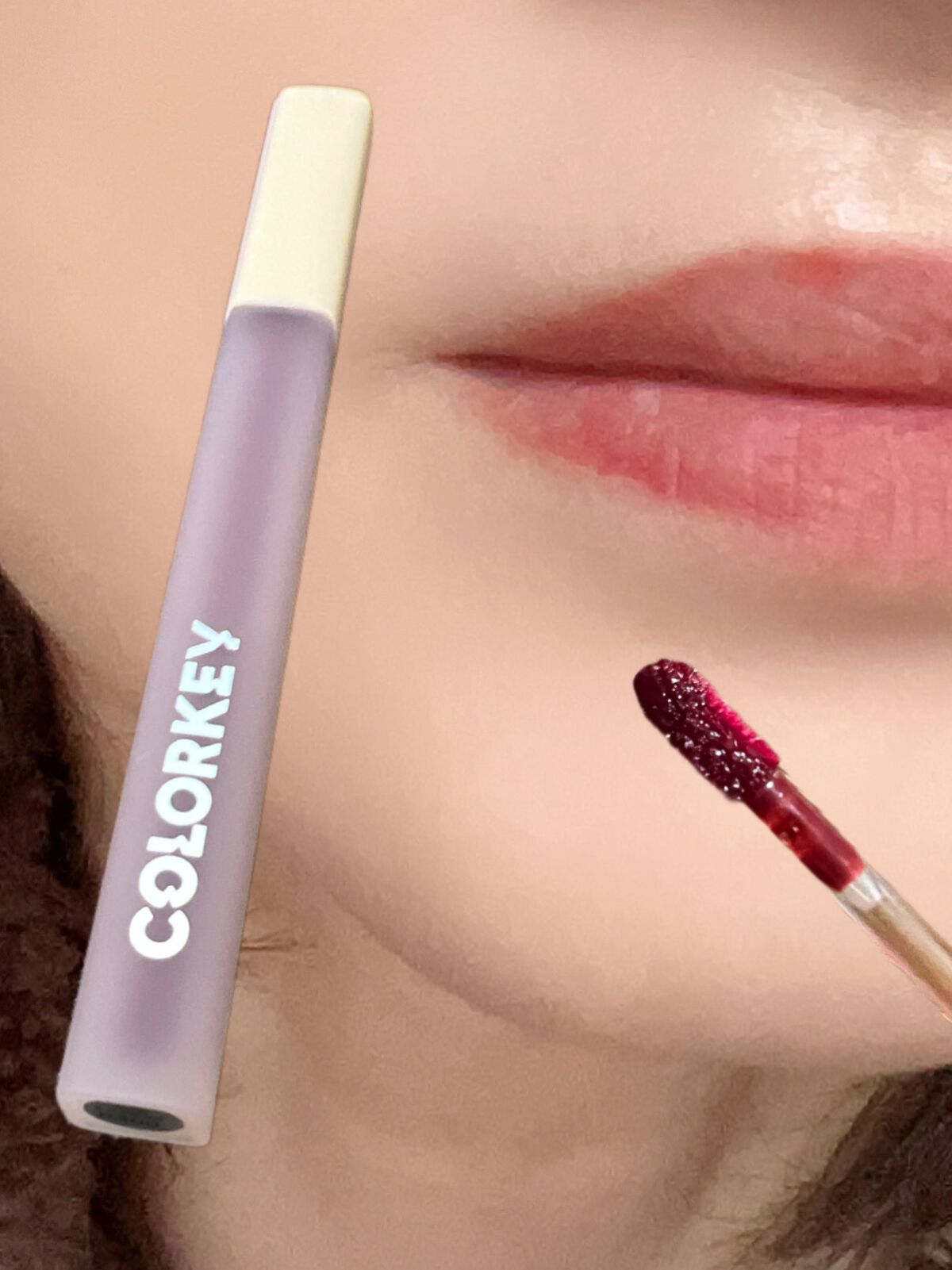 ウォータミスト リップティント/COLORKEY/リップティントを使ったクチコミ（3枚目）