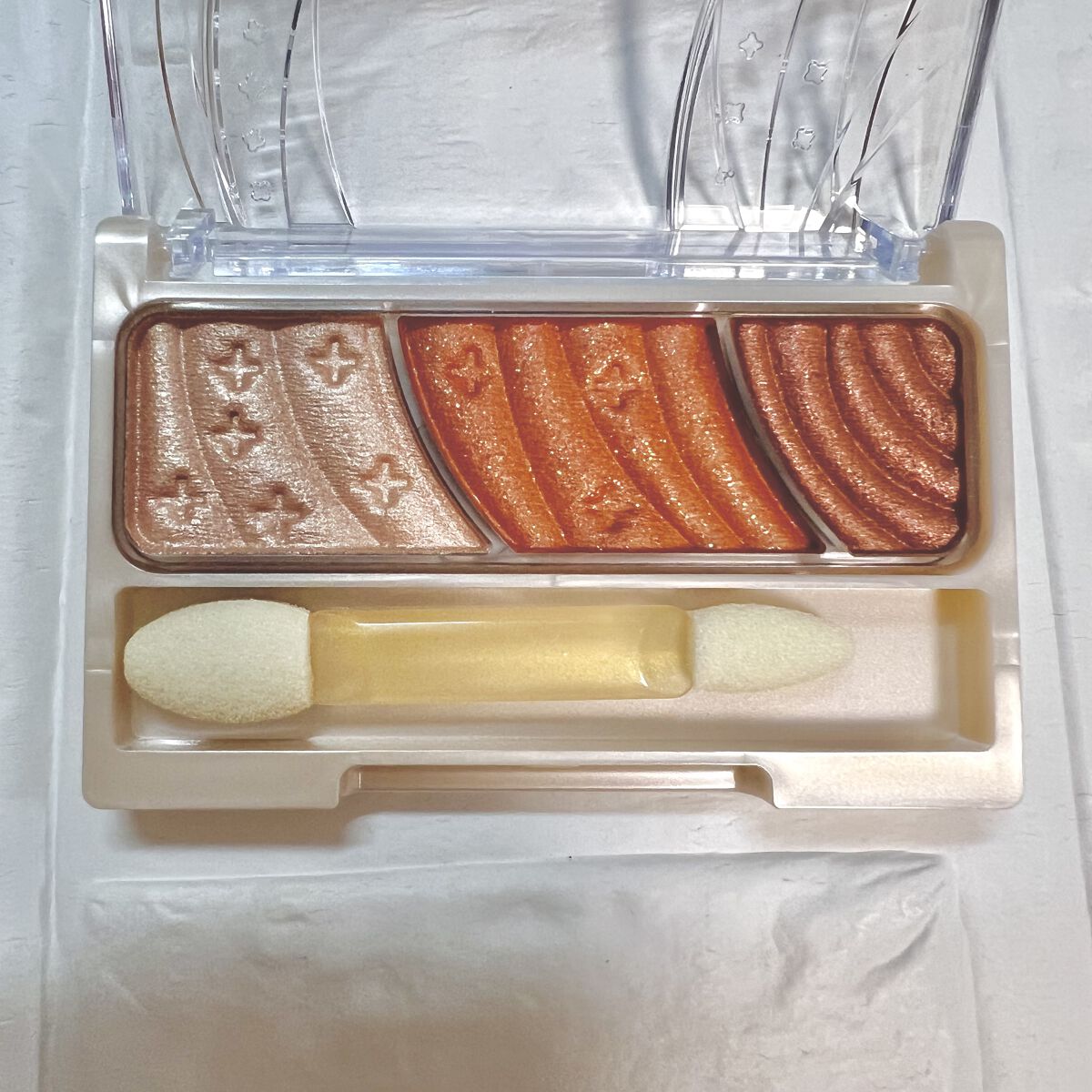 トーンアップアイシャドウ/CEZANNE/アイシャドウパレットを使ったクチコミ（1枚目）