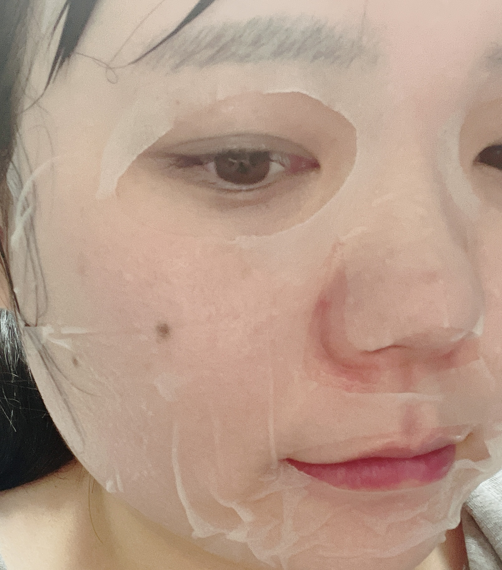 ピック&クイックマスク　カーミングフルマスク/DEWYTREE/シートマスク・パックを使ったクチコミ（3枚目）