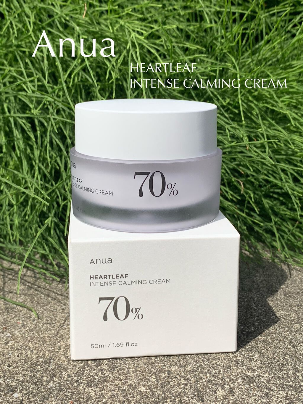 ドクダミ 70 インテンスカーミングクリーム/Anua/フェイスクリームを使ったクチコミ(1枚目)